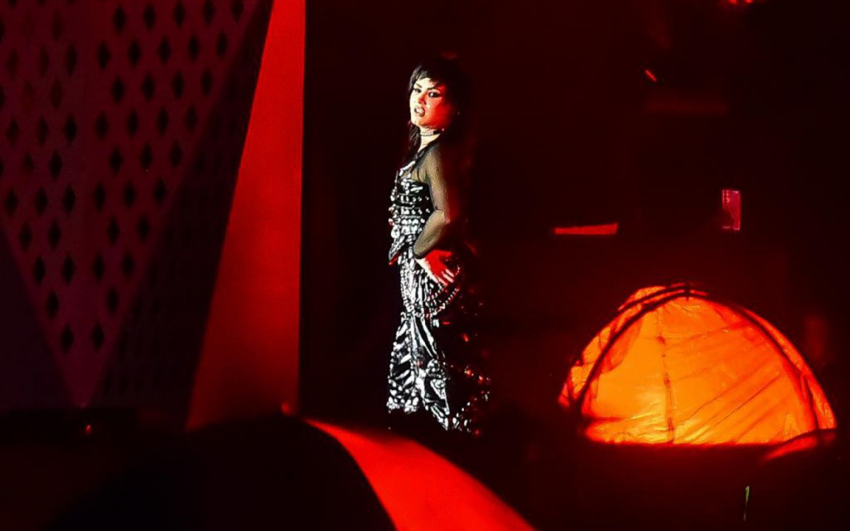 Demi Lovato se apresenta no Palco Mundo do Rock in Rio