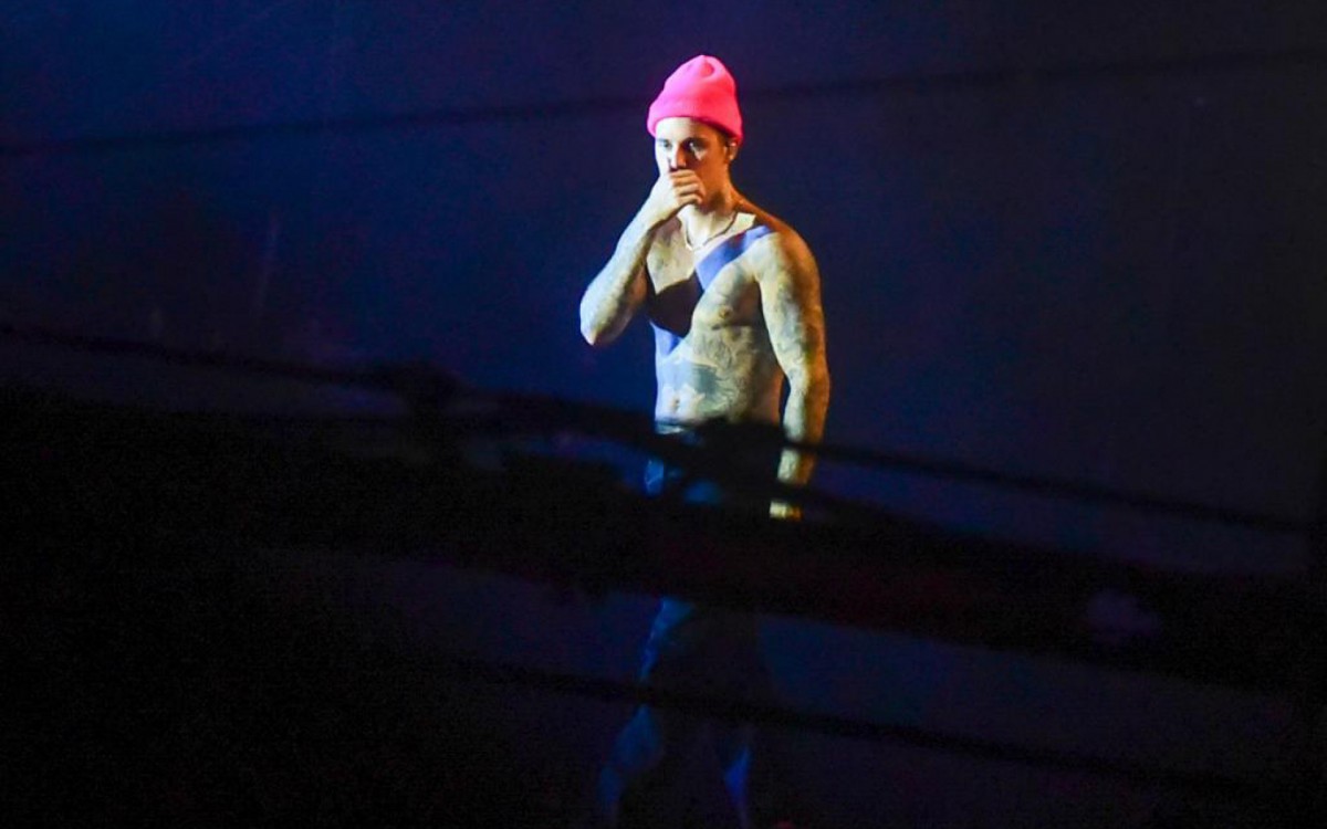 Justin Bieber se apresenta no Palco Mundo do Rock in Rio no terceiro dia do festival