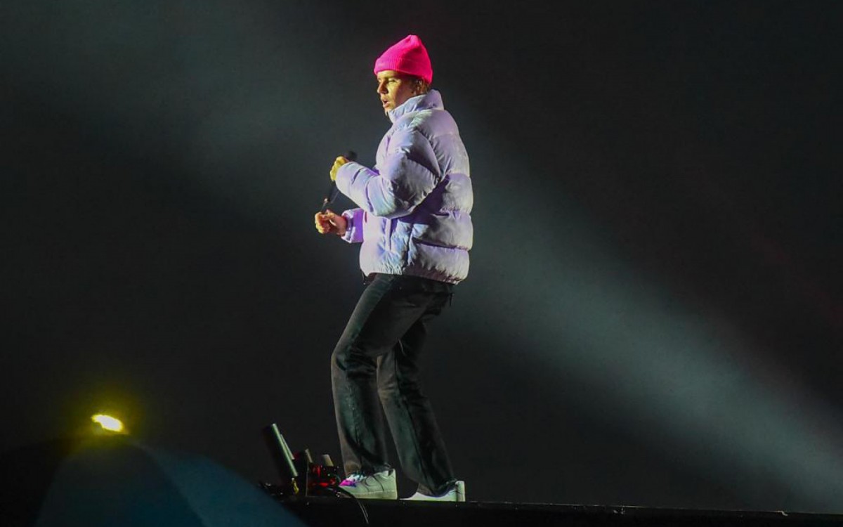 Justin Bieber se apresenta no Palco Mundo do Rock in Rio no terceiro dia do festival