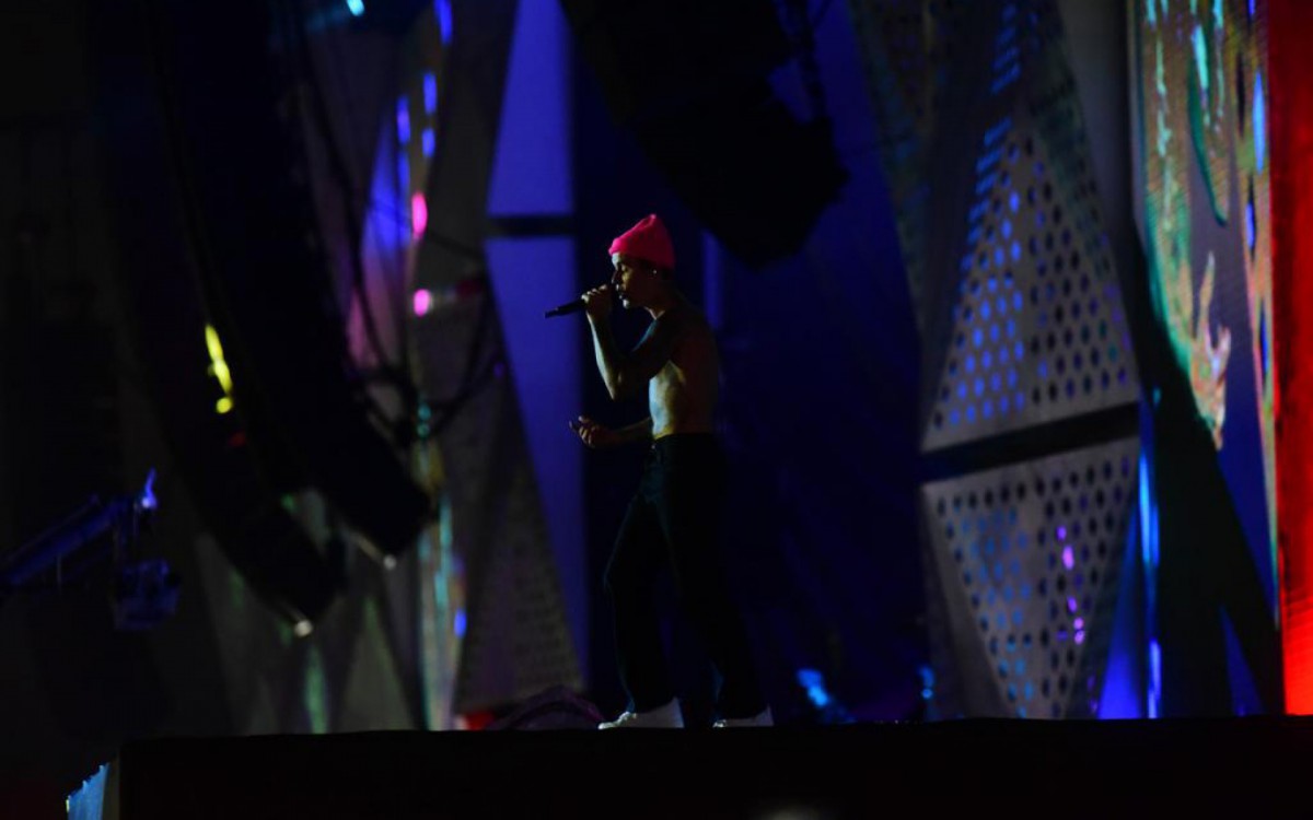 Justin Bieber se apresenta no Palco Mundo do Rock in Rio no terceiro dia do festival