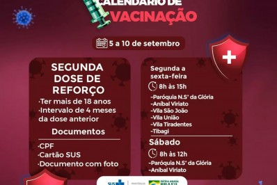Meriti: vacina contra covid-19 segue sendo aplicada para toda população nesta semana