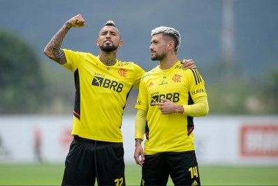 Poupado contra o Ceará, Arrascaeta será titular no duelo do Flamengo com o Vélez