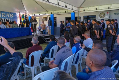 Inauguração da nova sede da 4ª CIA da PM dará mais segurança a população cachoeirense