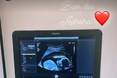 Após curtir o Rock in Rio, Pedro Scooby mostra ultrassom da filha com Cintia Dicker