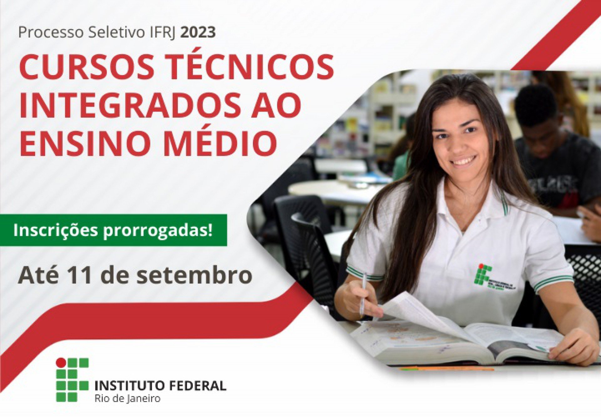 Cursos técnicos e de pós-graduação no IFRJ de São João de Meriti 
