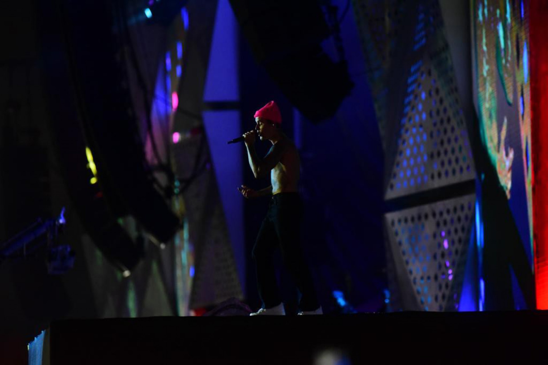 Justin Bieber se apresenta no Palco Mundo do Rock in Rio no terceiro dia do festival - Ag. News