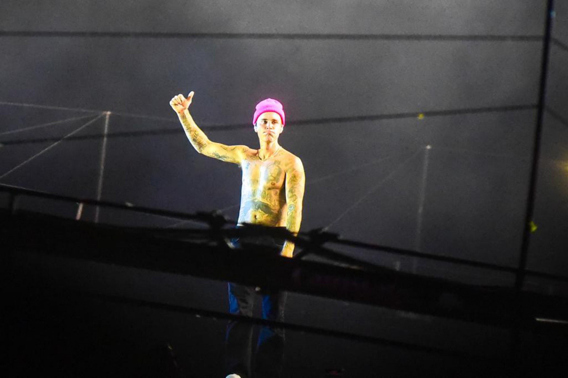 Justin Bieber se apresenta no Palco Mundo do Rock in Rio no terceiro dia do festival - Ag. News