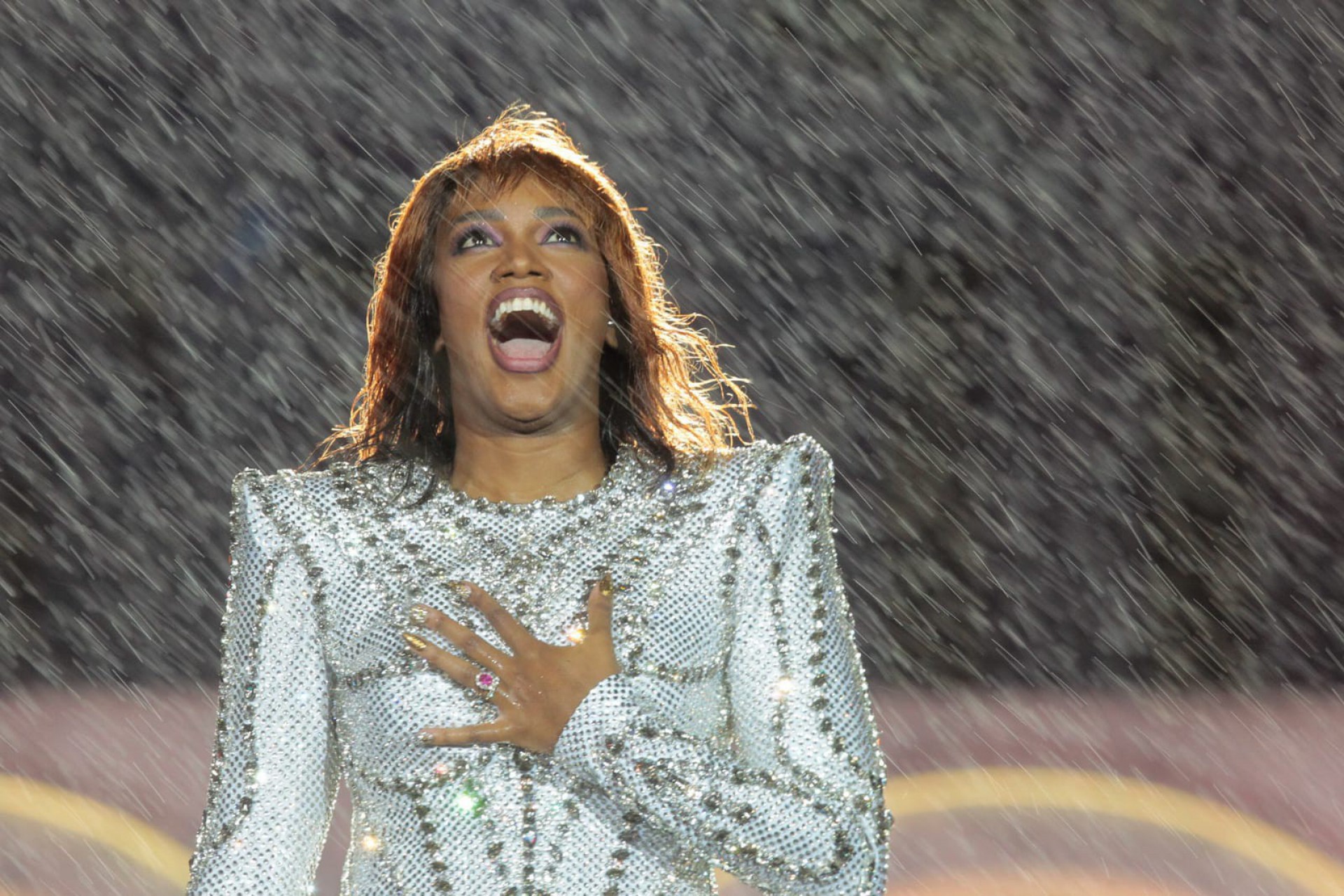 Iza se apresenta no Palco Mundo do Rock in Rio na noite deste domingo - Reginaldo Pimenta / Agência O Dia