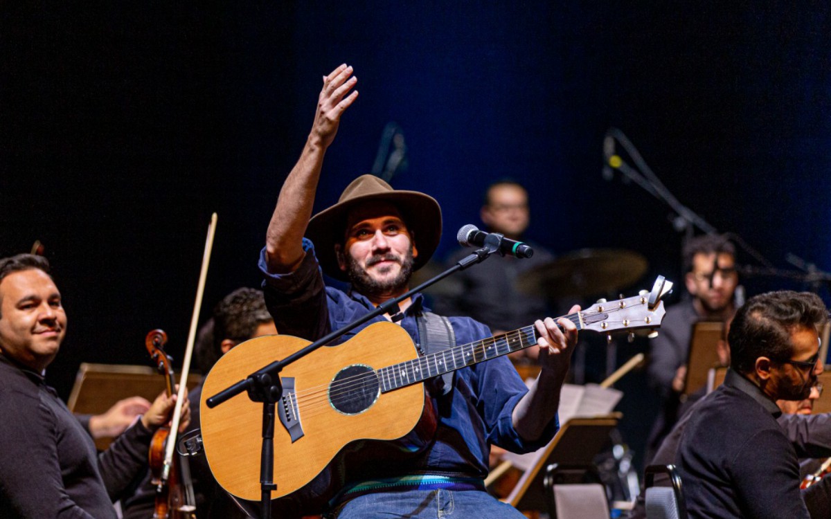 Gabriel Sater e Jo&atilde;o Carlos Martins