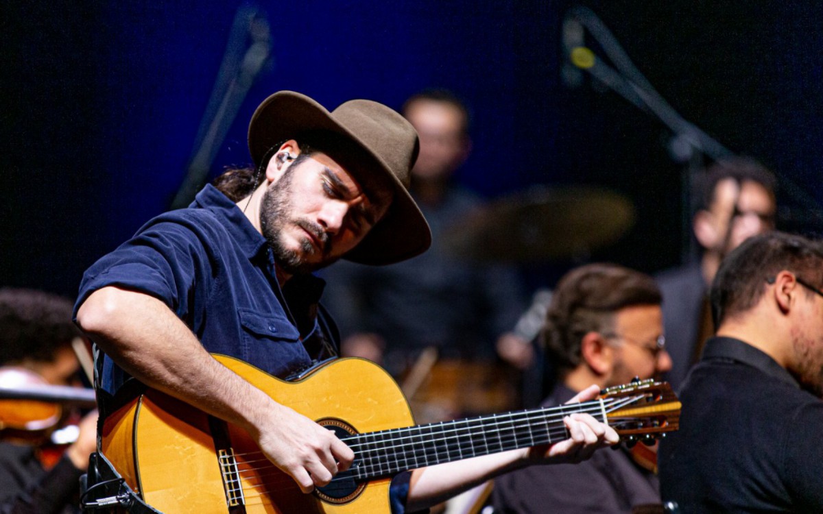 Gabriel Sater faz show em S&atilde;o Paulo