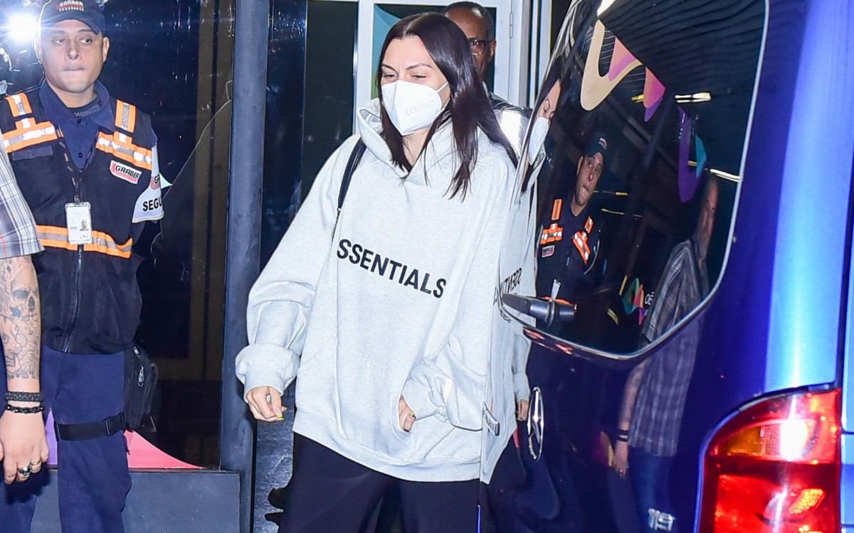 Jessie J desembarcou no Brasil 