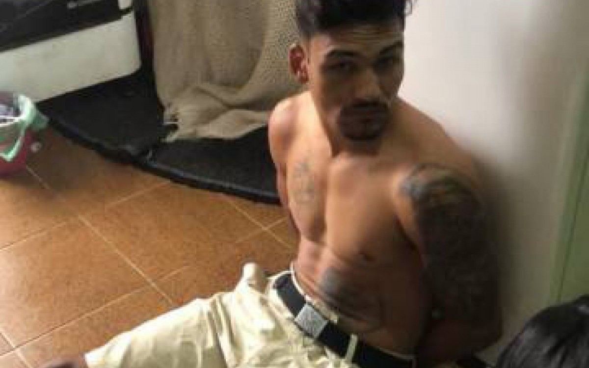 L&iacute;der do tr&aacute;fico de comunidade &eacute; preso.