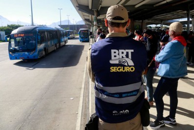 Agentes do BRT Seguro prendem suspeito de assalto com nove celulares