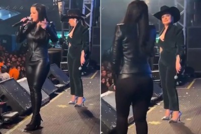 Maraisa faz piada com Maiara ao falar de 'chifre' em show: 'Está até de chapéu'