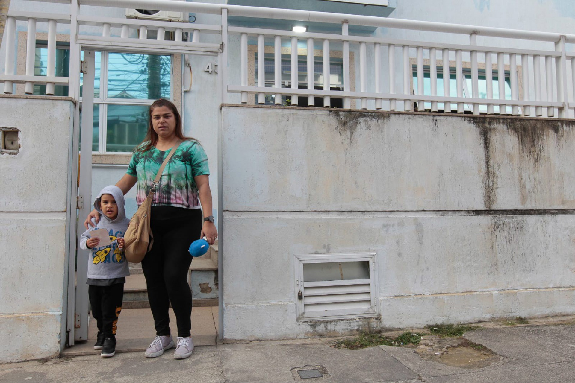 Renata Jesus realizou a inscrição no CadÚnico da Tijuca - Reginaldo Pimenta/Agência O Dia