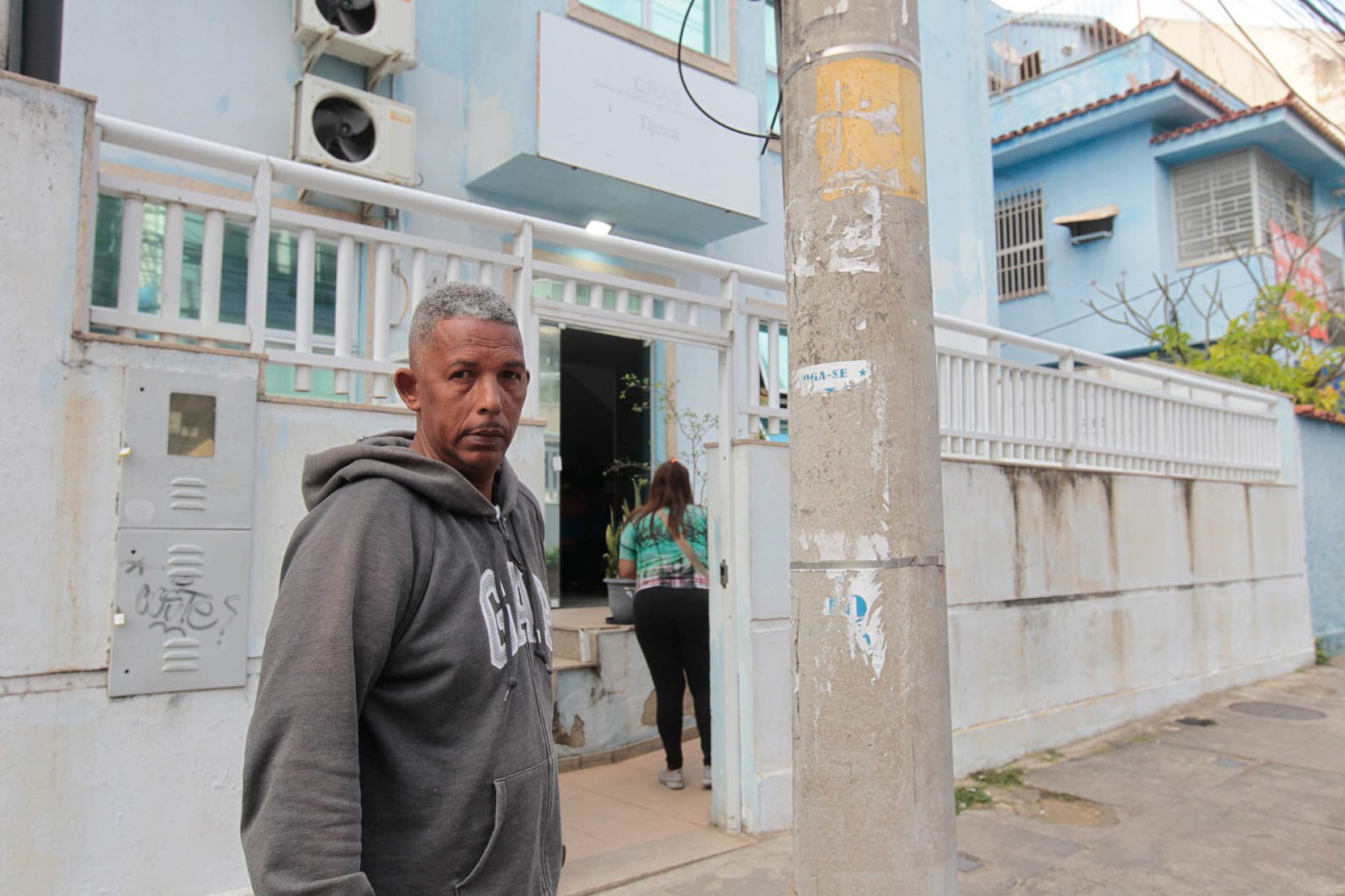 Washington Luis tem 45 anos e está desempregado - Reginaldo Pimenta/Agência O Dia