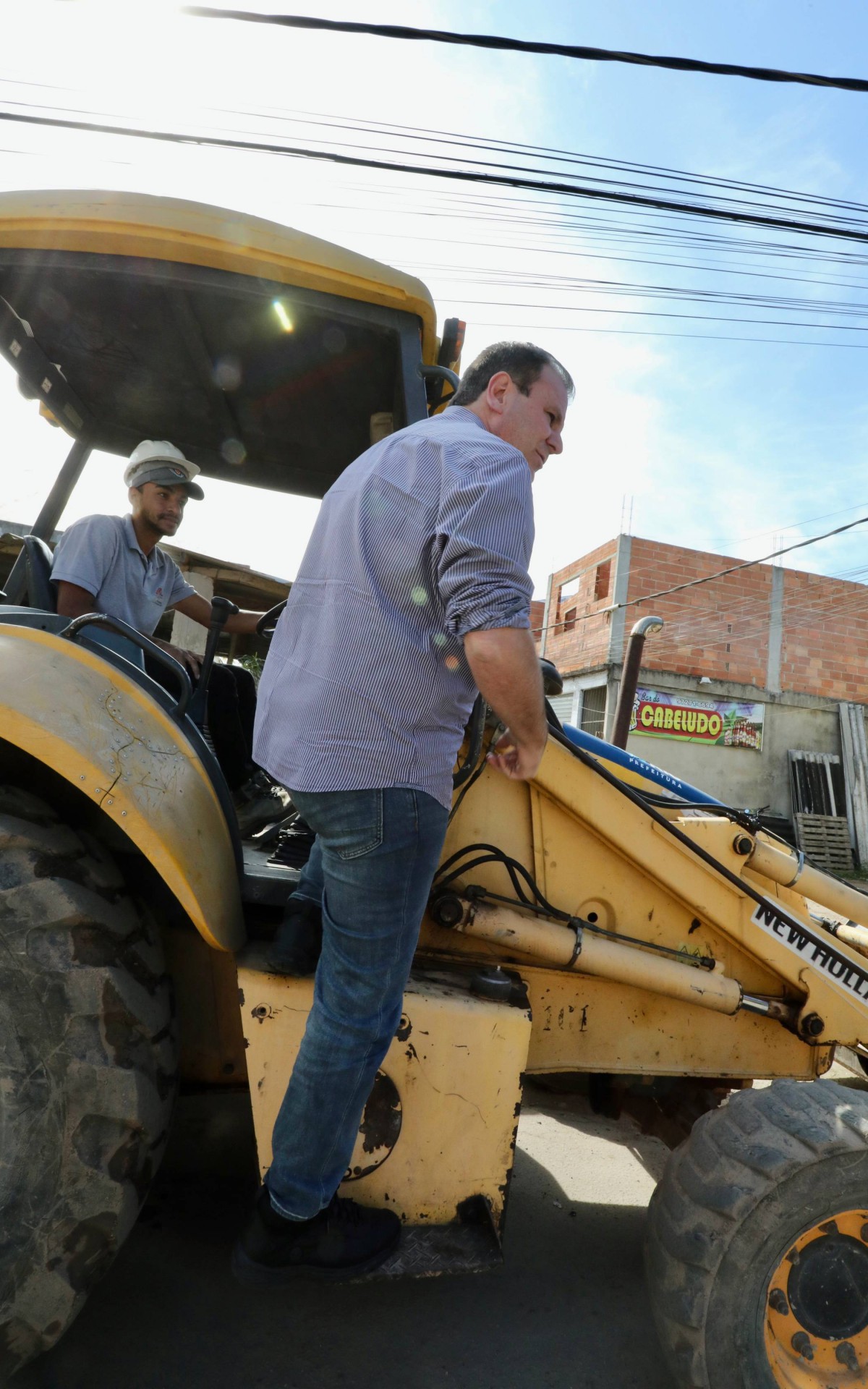 Doze logradouros do Caminho Poder da Boa Vontade, em Guaratiba, também vão ser recuperados pela Prefeitura do Rio, incluindo a rua Vasco da Gama
 - Beth Santos/Prefeitura do Rio 