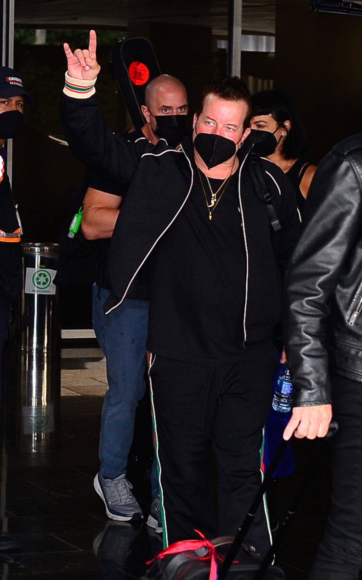 Green Day desembarcou no Brasil para show no Rock in Rio 