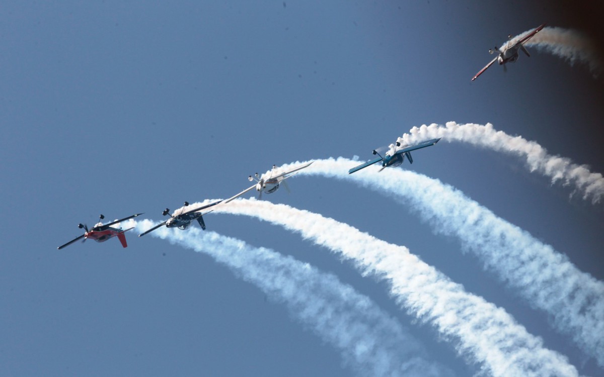 Evento cívico militar em Copacabana, Zona Sul do Rio de Janeiro, com a presença do Presidente da República, Jair Bolsonaro. - Reginaldo Pimenta / Agência O Dia