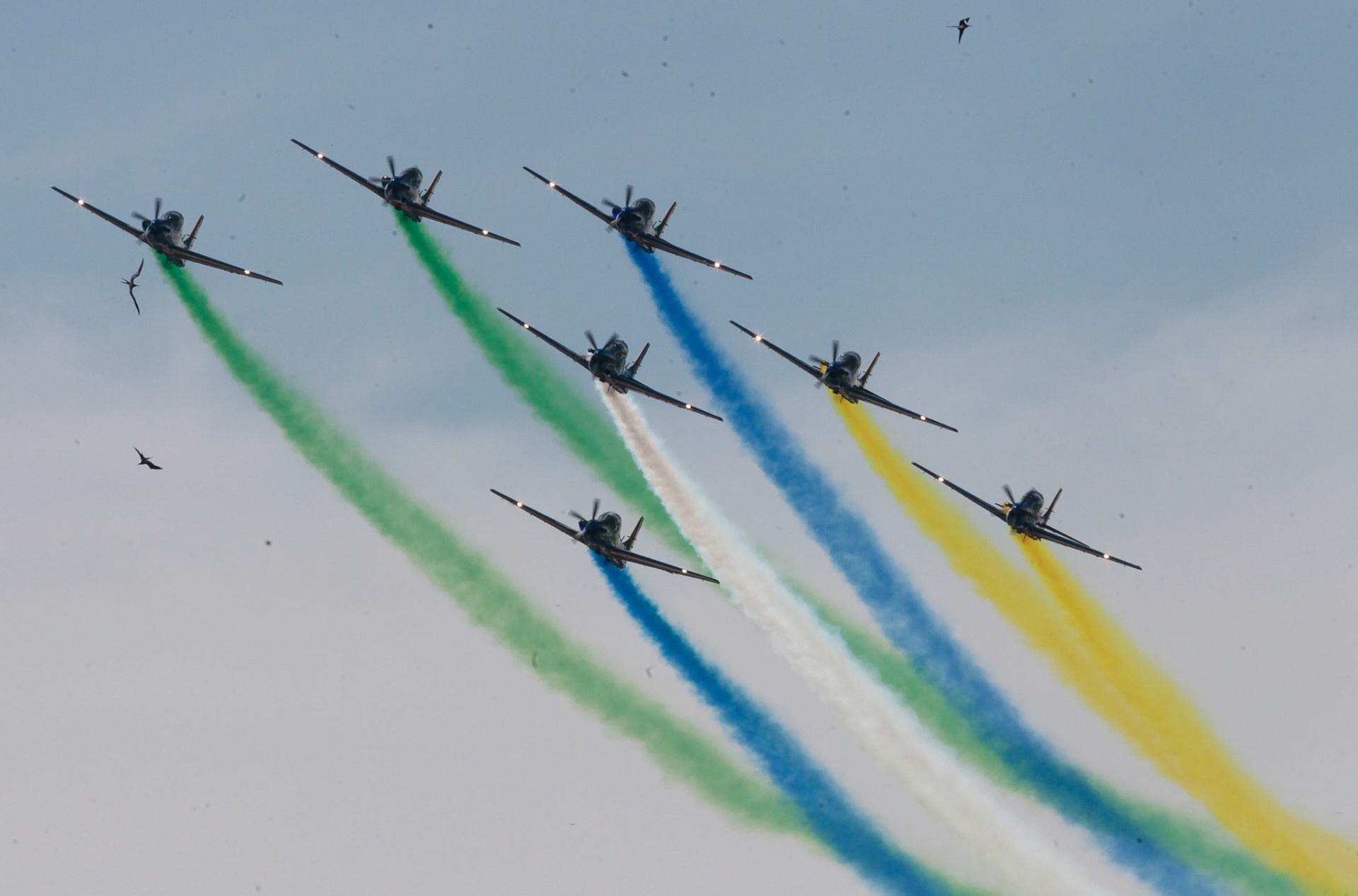 Evento cívico militar em Copacabana, Zona Sul do Rio de Janeiro, com a presença do Presidente da República, Jair Bolsonaro.  - Reginaldo Pimenta / Agência O Dia