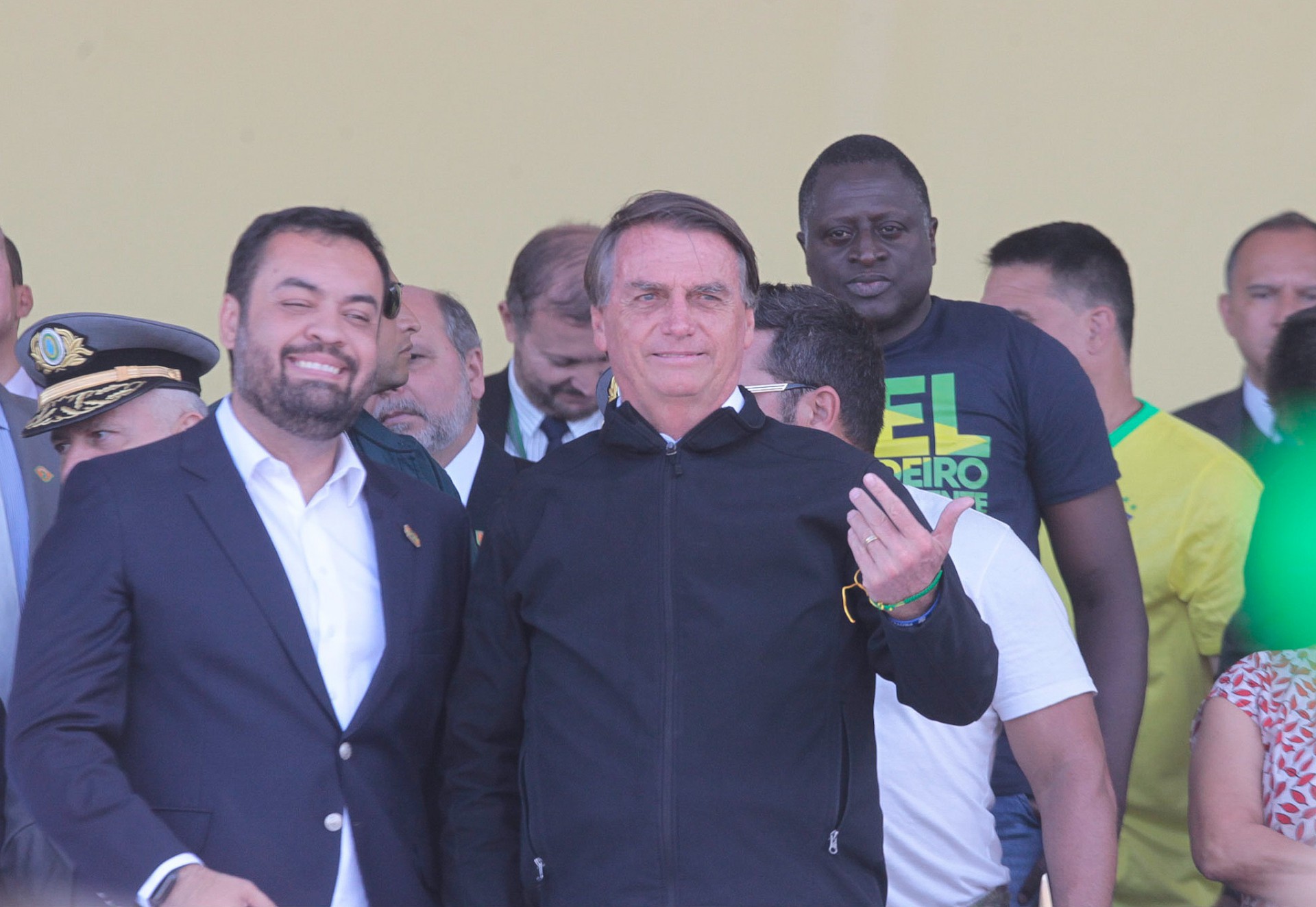 Participa&ccedil;&atilde;o de Bolsonaro no ato em Copacabana foi marcada por ataques &agrave; opoi&ccedil;&atilde;o - Reginaldo Pimenta / Ag&ecirc;ncia O Dia