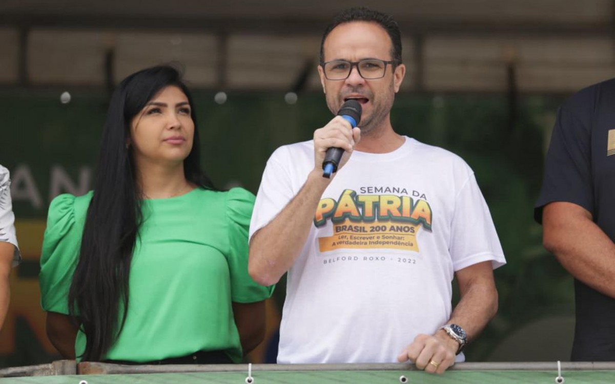 O secretário de Educação, Denis Macedo, destacou o empenho de alunos e de toda a Educação para a realização do desfile