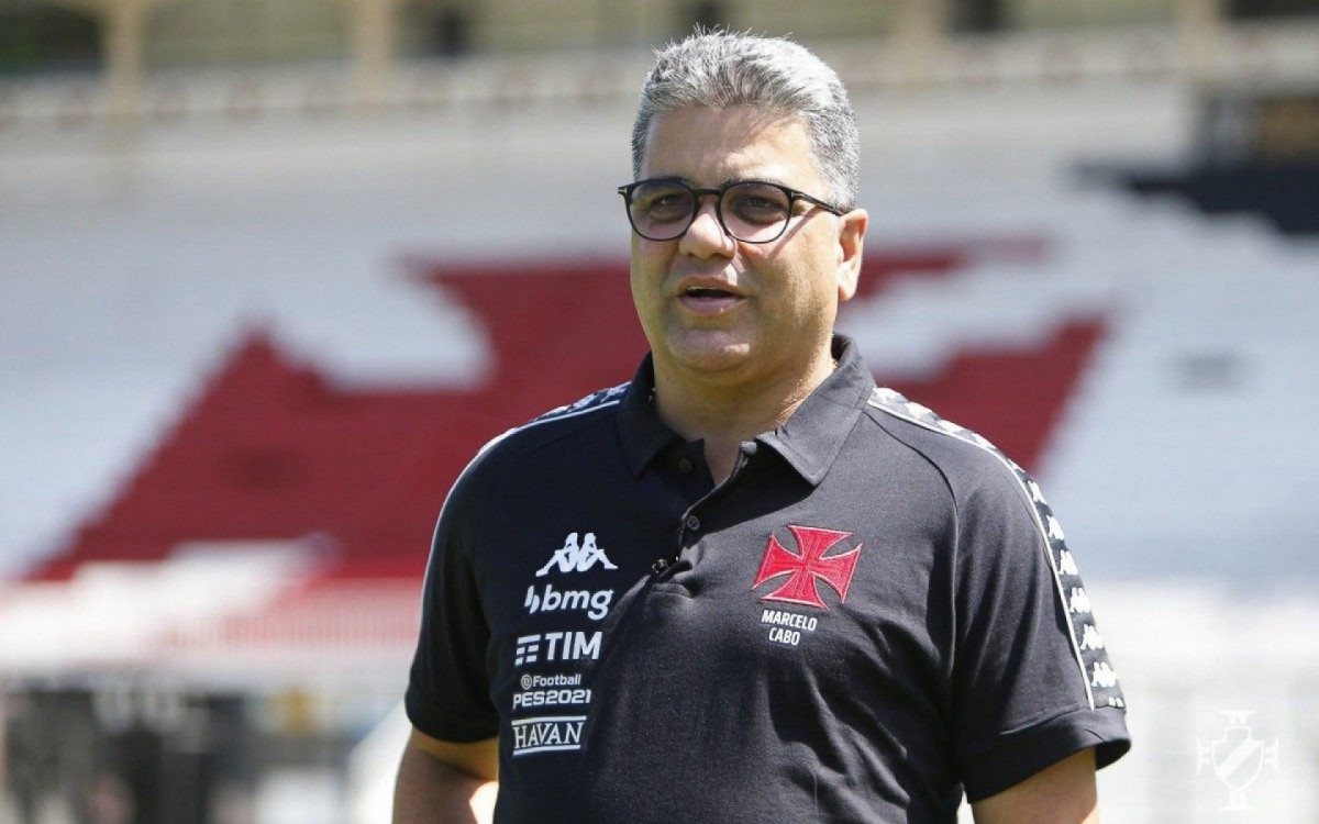 Marcelo Cabo quando comandou o Vasco da Gama