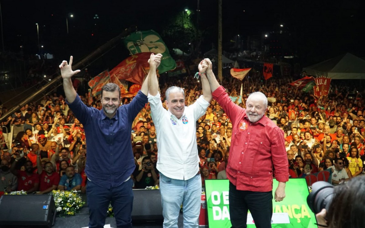 Lula declarou o seu apoio ao Freixo e Ceciliano