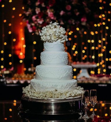 Casamentos: as tendências para o bolo da festa, Gardênia Cavalcanti