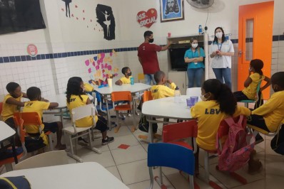 Parceria entre Sesc Meriti e LBV promove palestra educativa e preventiva sobre Higiene Bucal