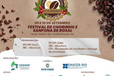 Mostra visa fortalecer e valorizar cultura do café no Noroeste do Estado do Rio de Janeiro