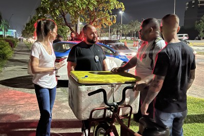 Homem é preso com adesivos falsos de acesso à área exclusiva aos moradores do entorno do Rock in Rio