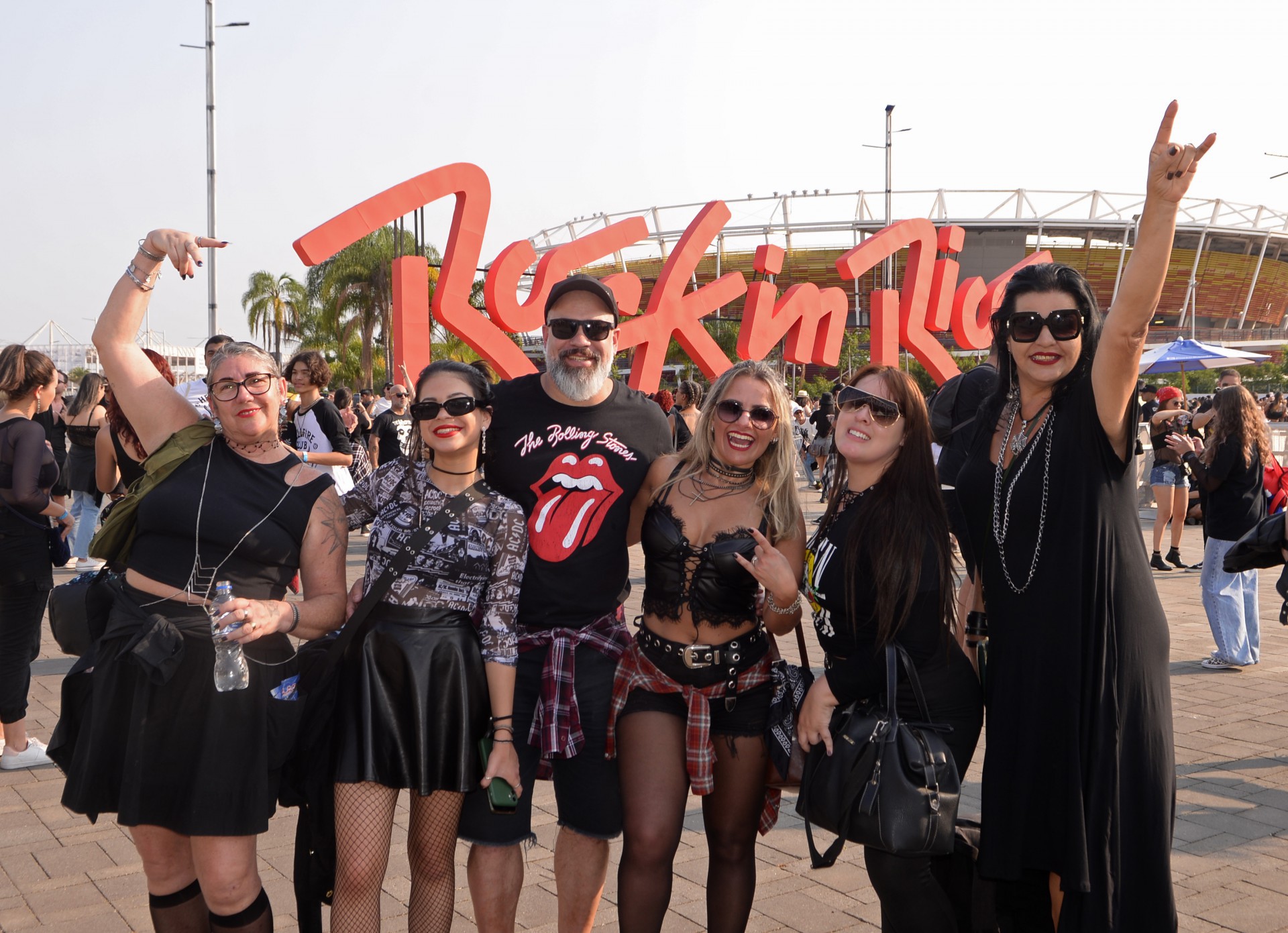 Movimentação durante o Quarto dia do Festival Rock In Rio, realizado na Cidade do Rock, Zona Oeste do Rio de Janeiro, nesta quinta-feira (08).  - Sandro Vox/ Agência O Dia