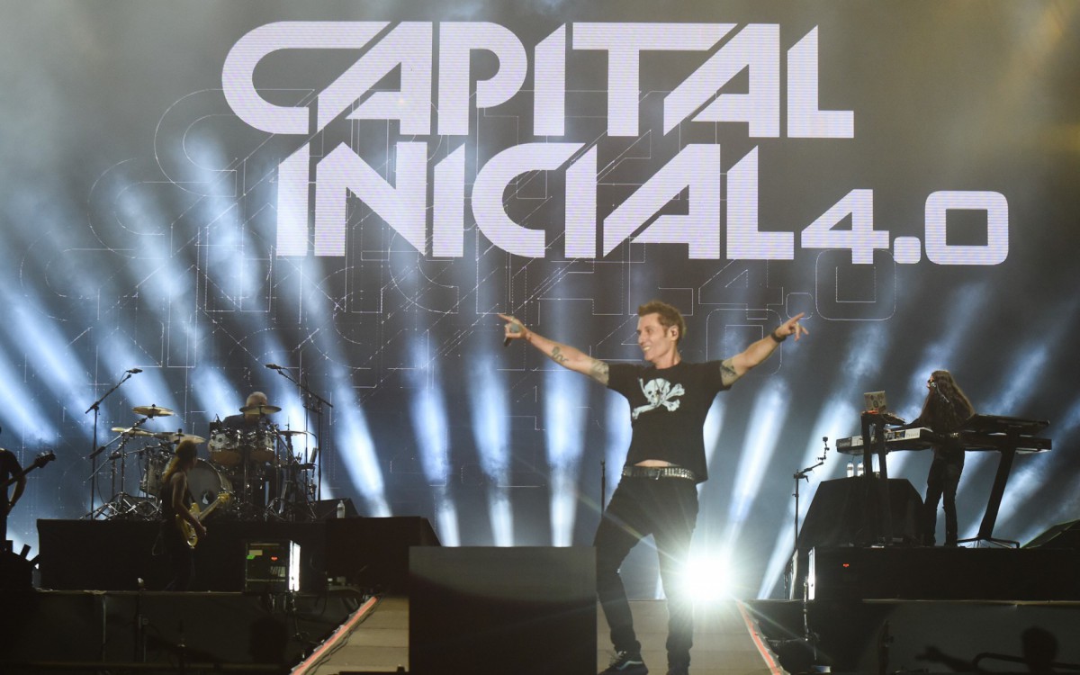 Capital Inicial se apresentou no Palco Mundo do Rock in Rio 2022 - Leo Franco / AgNews