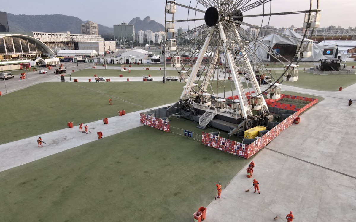 A Comlurb &eacute; respons&aacute;vel pela destina&ccedil;&atilde;o correta do lixo gerado no evento