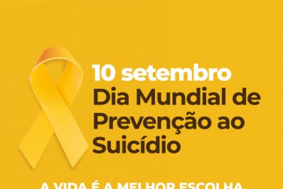 Prefeitura de Vassouras realiza ações de prevenção ao suicídio