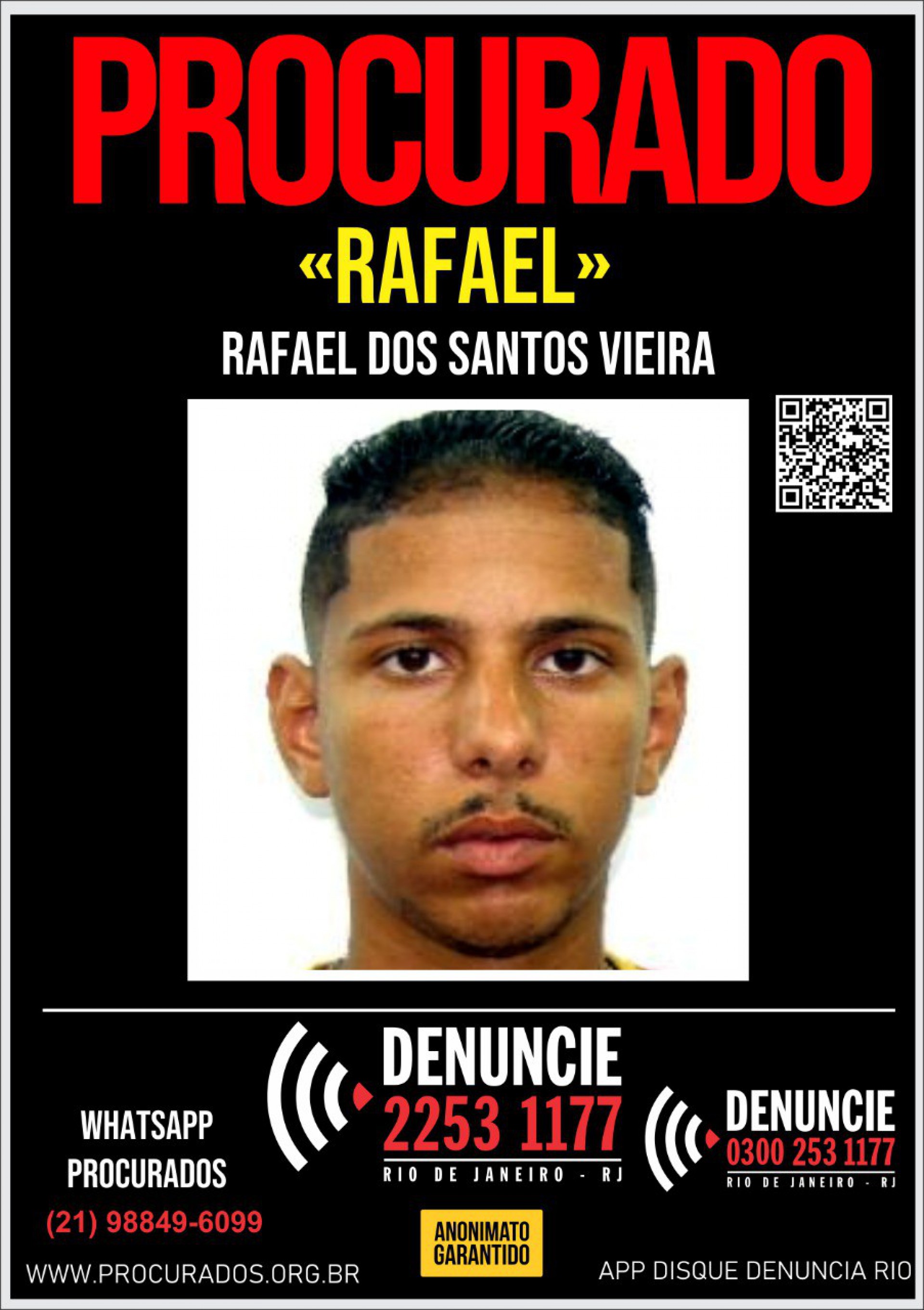 Rafael dos Santos Vieira, de 25 anos, &eacute; acusado de matar motorista de aplicativo