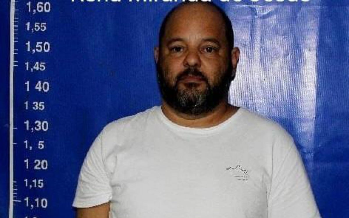 Renã Miranda de Jesus foi preso por agentes da 10ª DP - Divulgação / Pcerj