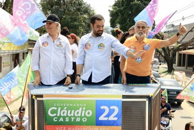 Cláudio Castro diz que pretende investir na geração de empregos na Zona Oeste