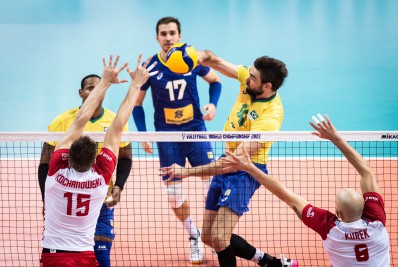 Brasil perde para a Polônia e disputará bronze no Mundial de vôlei masculino