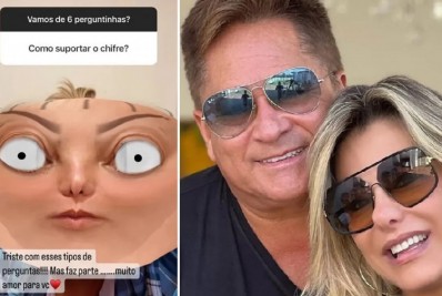 Esposa de Leonardo é provocada com pergunta sobre traição e responde seguidor: 'Triste'