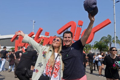 Casal de paraguaios, Matilde Parodi, de 29 anos, e Guido Debrix, de 30 anos - Sandro Vox/ Agência O Dia