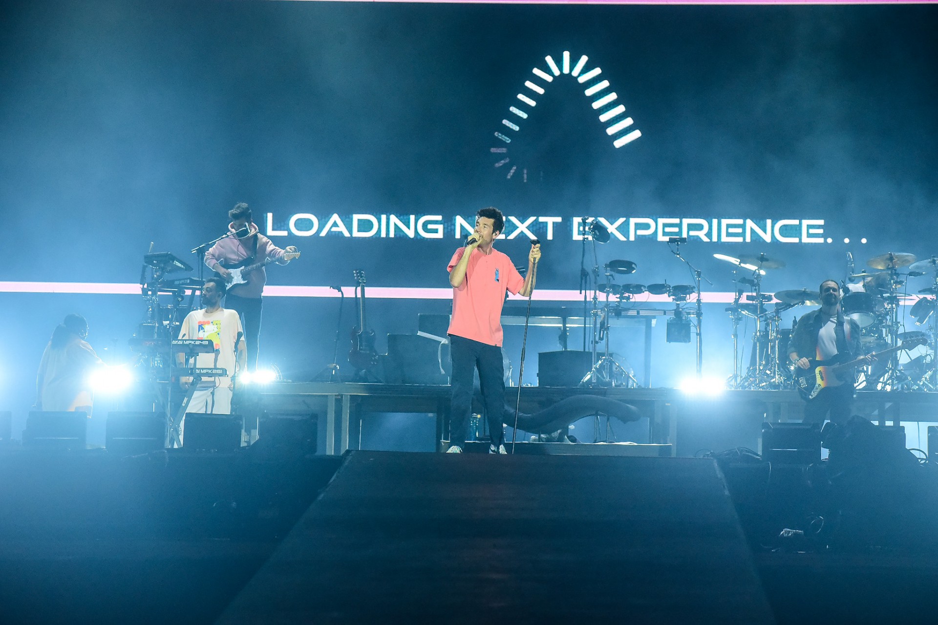 Com show animado, Bastille conquista o público do Rock in Rio - Marcelo Sa Barretto / Agnews