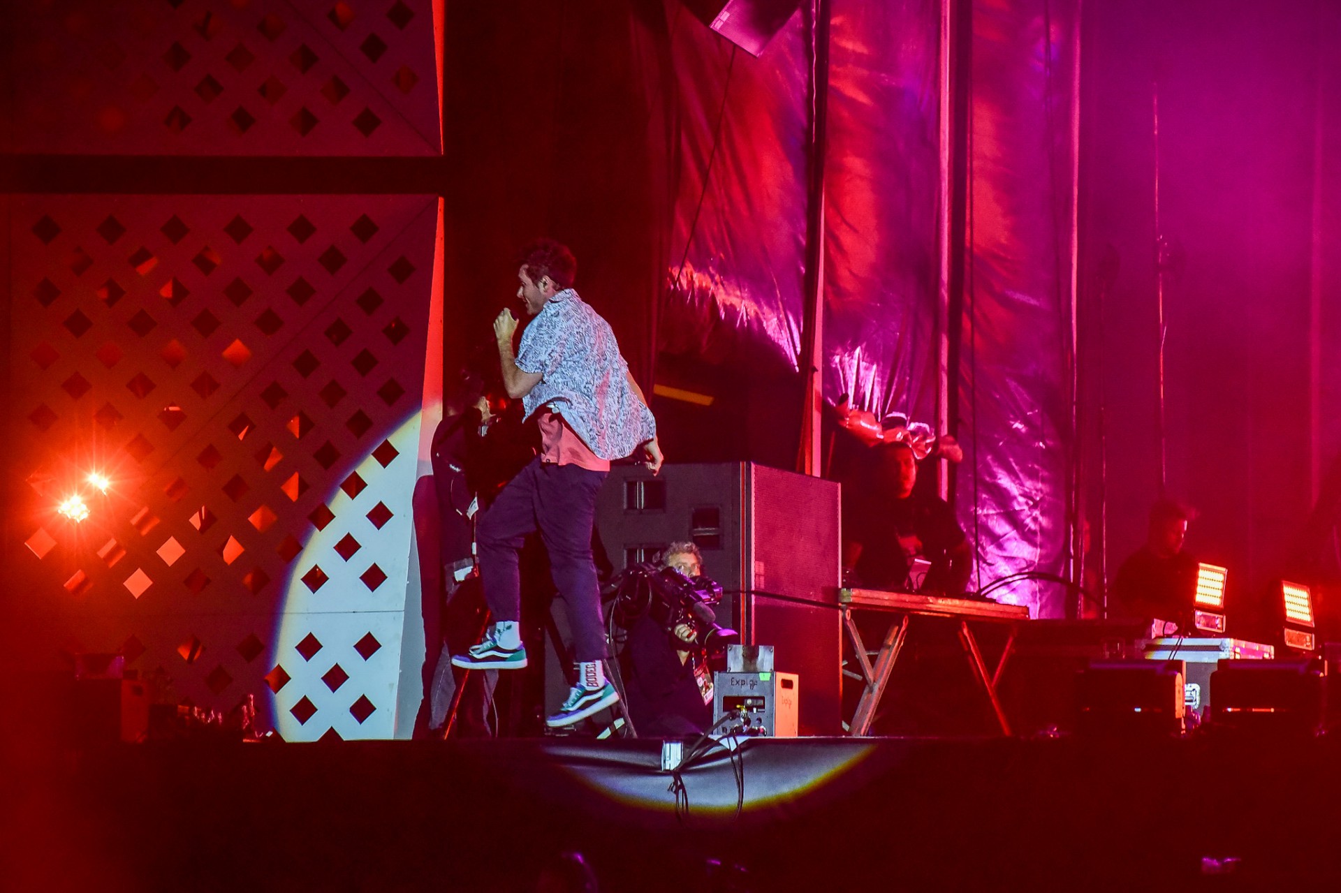 Com show animado, Bastille conquista o público do Rock in Rio - Marcelo Sa Barretto / Agnews