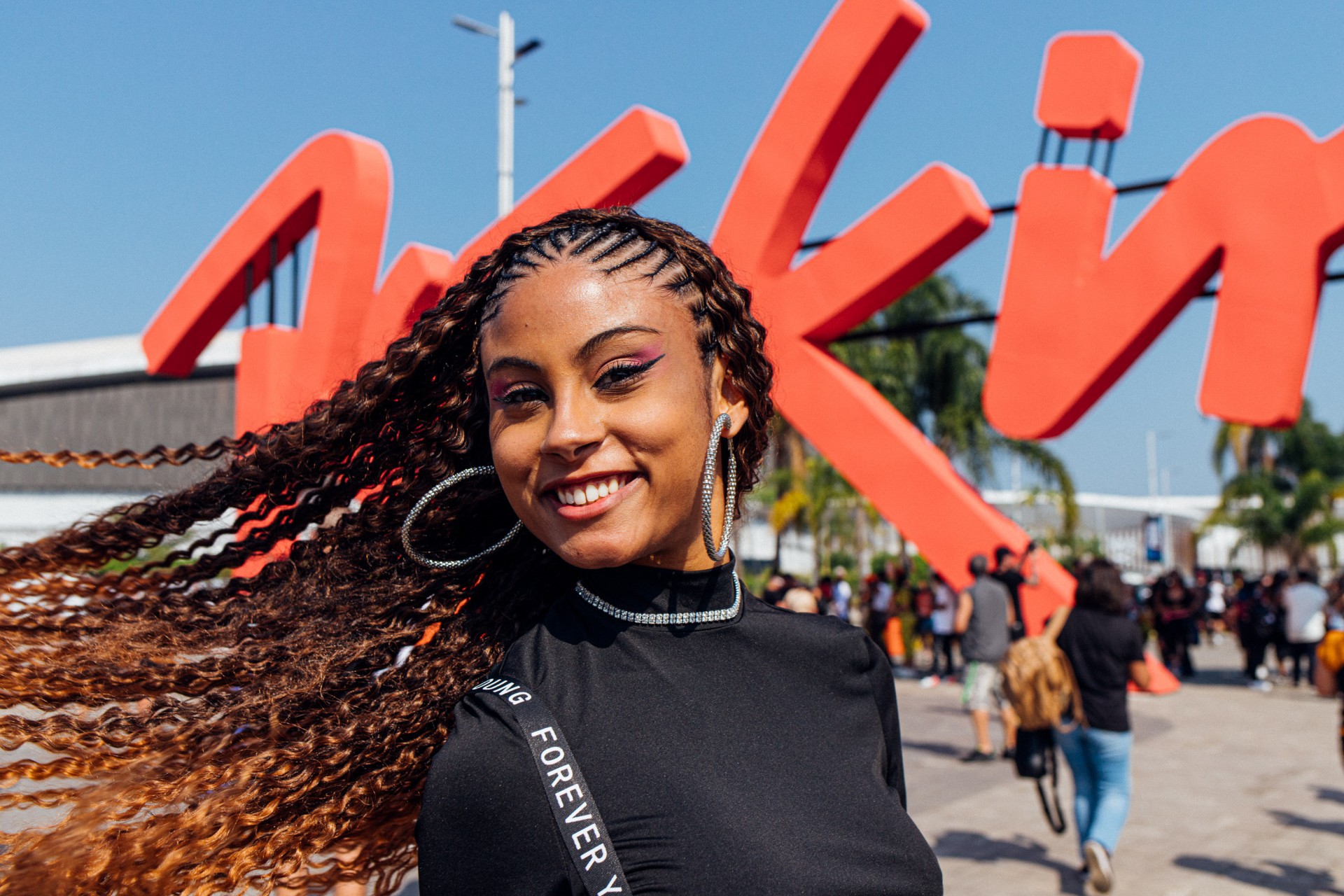 Abertura dos portões no quinto dia do Rock in Rio 2022 - Anne Karr