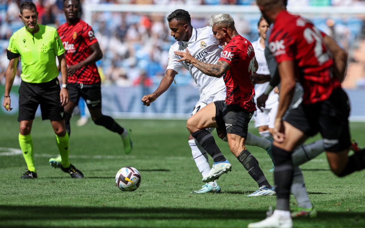 Rodrygo fez terceiro gol do Real Madrid - Thomas Coex/AFP