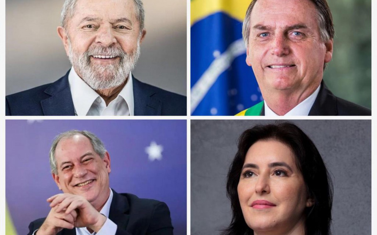 Candidatos à Presidência da República - Divulgação / O Dia