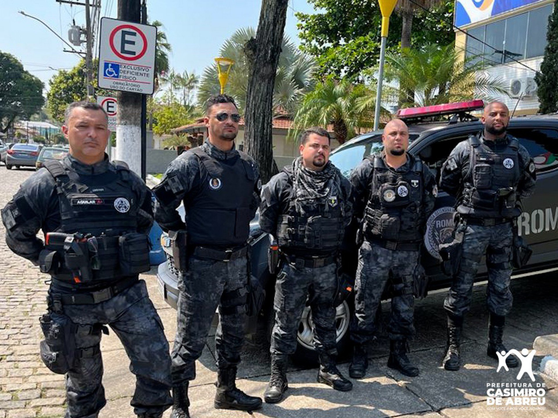 Duas ações criminosas foram denunciadas pela central 153 e tiveram uma resposta rápida da equipe da ROMU de Casimiro de Abreu - Divulgação