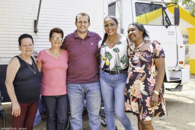 Arcozelo recebe prefeito Juninho e projeto da prefeitura de Paty 