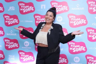 Fabiana Karla lança o filme 'Uma Pitada de Sorte'